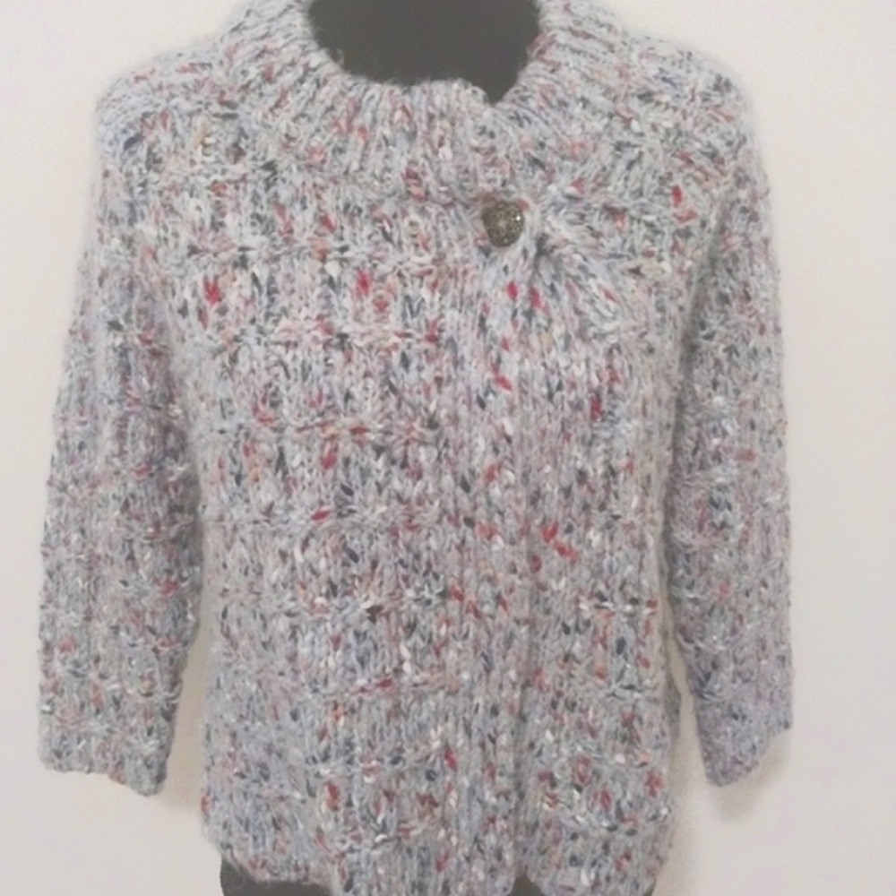 One Girl Who, Anthro Mohair Sweater SzM